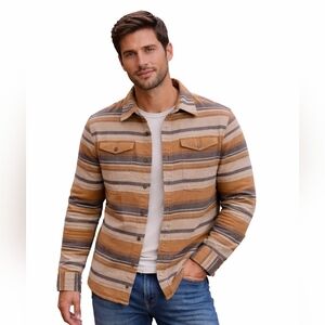 🌸 50% OFF Unisex American Eagle Fleece Button Down Shirt